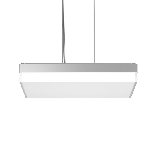 RZB Flat Slim+ -valo DALI 43x43cm 41W hopea/matta
