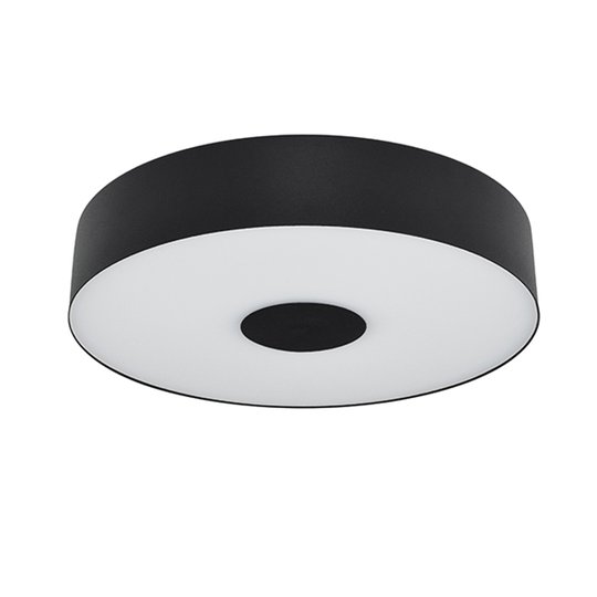 LED-kattolamppu Cleopatra, musta, Ø 40 cm