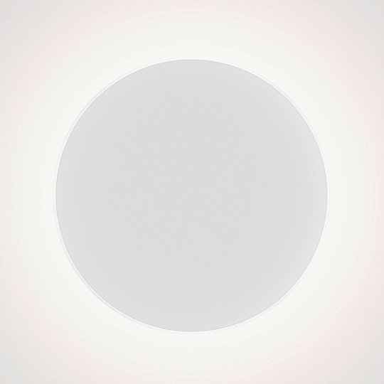 LED-design-seinävalaisin Lid opaalilasilla