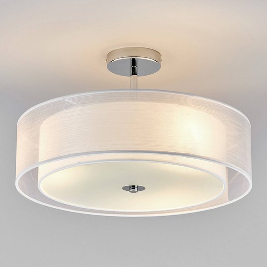 LED-kattovalaisin Pikka, valkoinen varjostin