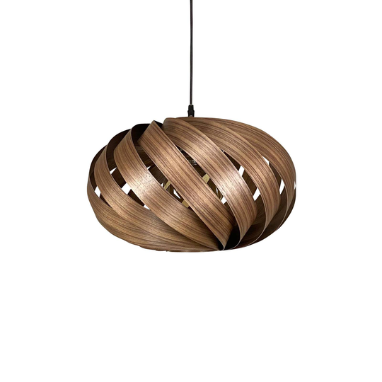 Gofurnit Serentia -riippuvalo, pähkinäpuu, Ø 45 cm