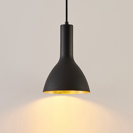 Arcchio Cosmina -riippuvalo, 1-lamp., musta