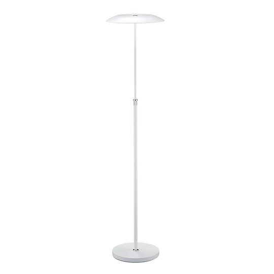 B-Leuchten Curling LED-lattiavalo valkoinen