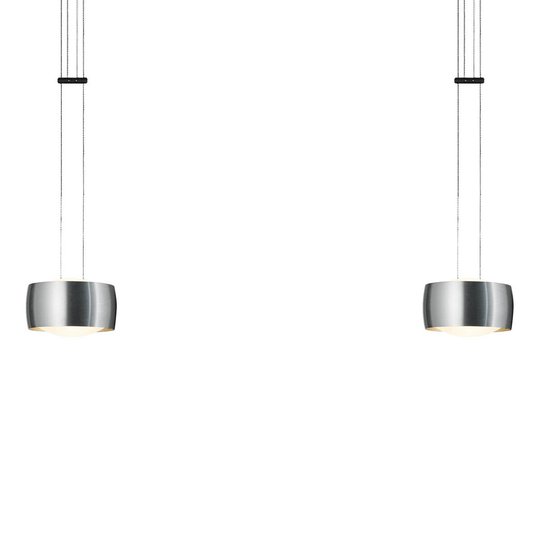OLIGO Grace LED-riippuvalaisin 2-lamppuinen alu
