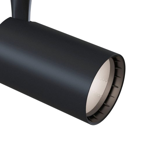 1-vaihe-spotti Track LED 3000K 6W, musta