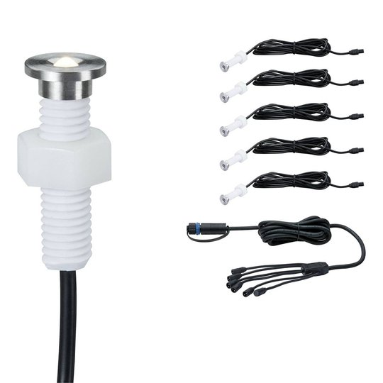 Paulmann Plug & Shine -uppovalo 93694 5 kpl lisä