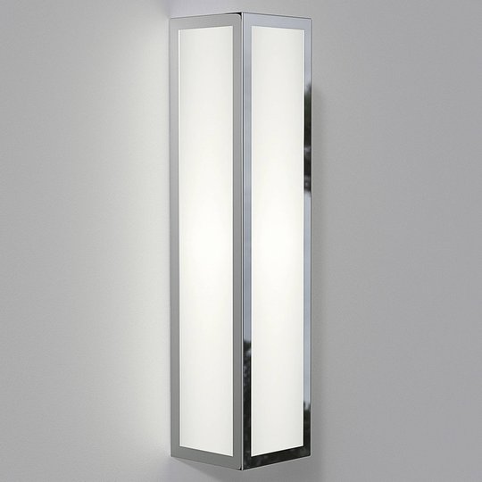 Astro Salerno -LED-ulkoseinälamppu 35 cm, kromi