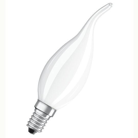 OSRAM-LED-liekkilamppu E14 5W 827, himmennettävä