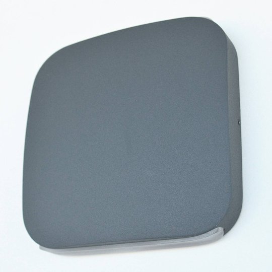 LED-ulkoseinälamppu Astuccio, tummanharmaa