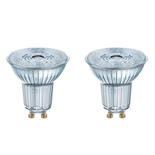 GU10 4,3W 827 LED-heijastinlamppu 2 kpl:n setti