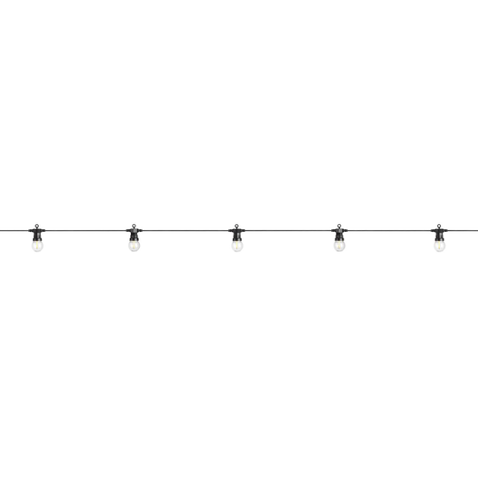 Garden 24-LED-valoketju Circular 10-lamppuinen G45