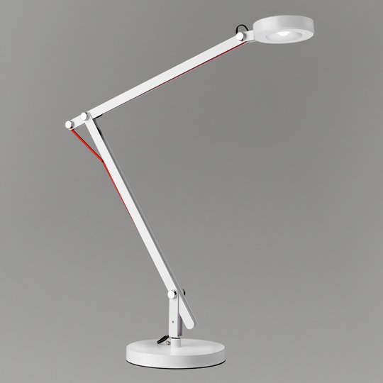 LED-työpöytävalaisin Stina, valkoinen