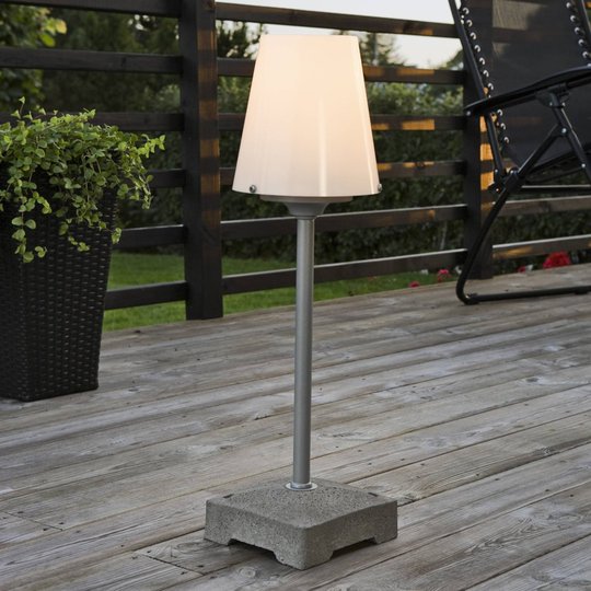 Tyylikäs lattiavalaisin New Lucca ulos, 59 cm