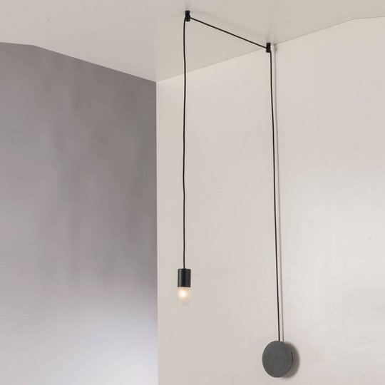 Riippuvalaisin Spider ei kesk. 1-lamp, antrasiitti
