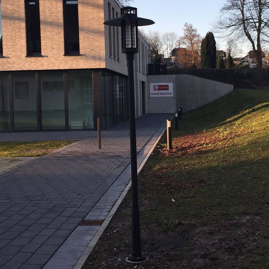 LED-pylväsvalaisin 861, rasterointi