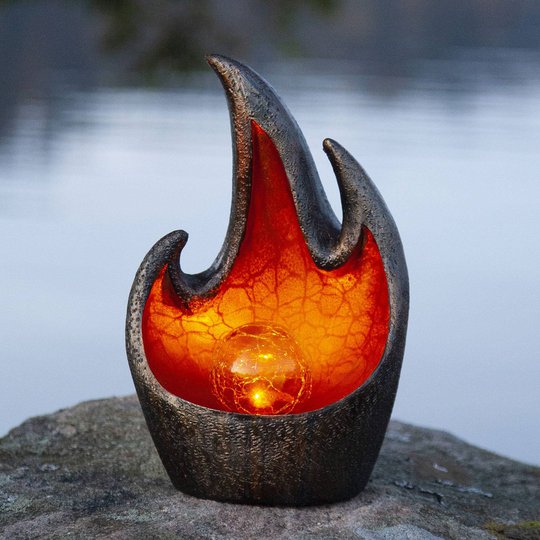 Aurinkokäyttöinen Melilla-LED-pöytävalaisin