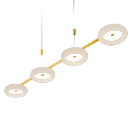 BANKAMP Centa riippuvalaisin 4-lamp. messinki
