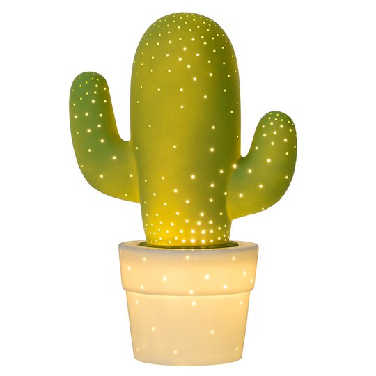 Vihreä pöytävalaisin Cactus
