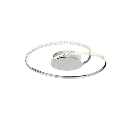 Lindby Joline LED-kattovalaisin, kristalli, 45 cm