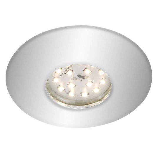 Kromattu Shower-LED-uppokohdevalaisin, IP65