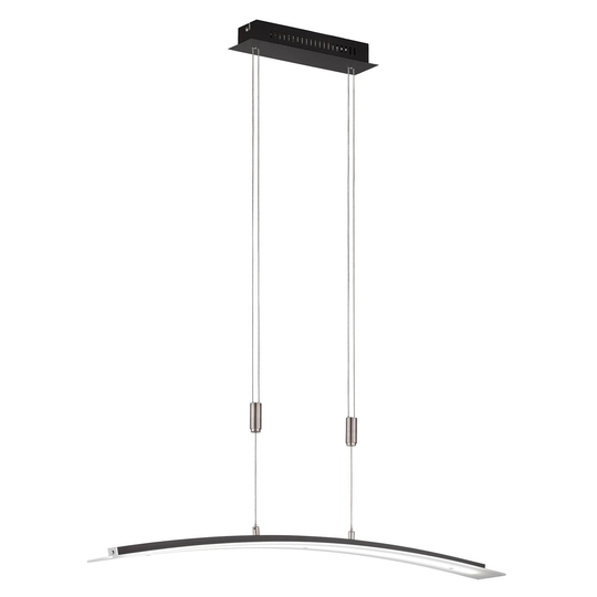 LED-riippuvalo Metis, himmennys, CCT, musta, 90 cm