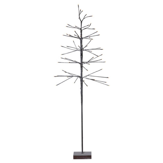 Snowfrost Tree -LED-koristepuu, IP20, K 150 cm