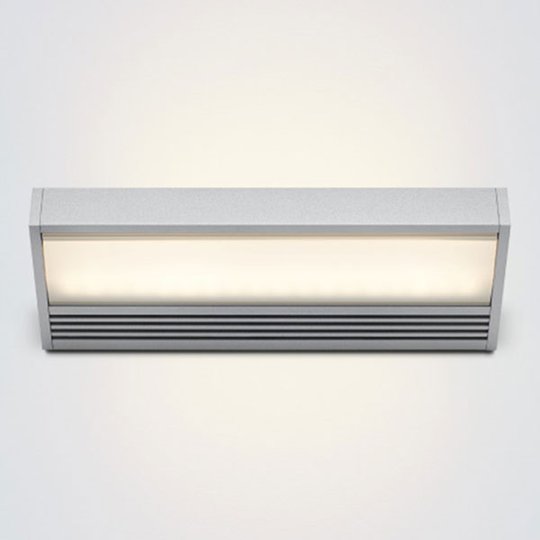 serien.lighting SML – LED-seinävalaisin hopea