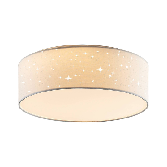 Lindby Ellamina -LED-kattovalaisin 40 cm valkoinen