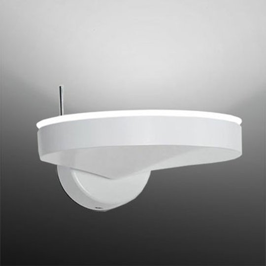 Valkoinen seinävalaisin 3-LED 1-lamppuinen