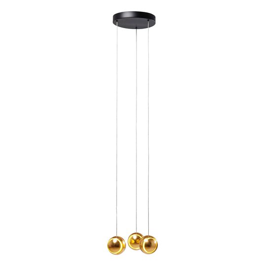 KARE Spool Spiral -LED-riippuvalaisin 3-lamppuinen