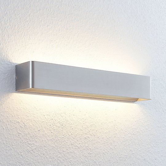 Pitkä LED-seinävalaisin Lonisa, mattanikkeli