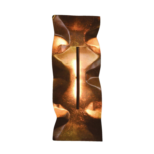 Knikerboker Crash Tube-seinälamppu 60x25cm pronssi