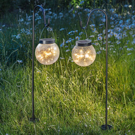 Aurinkokäytt. koristevalaisin Smart Globe, 2 kpl