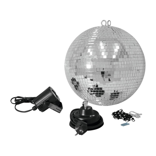 EUROLITE-peilipallosarja LED-kohdevalolla, Ø30 cm