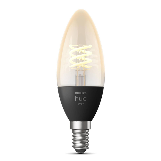 Philips Hue-kynttilälamppu White Filament E14 4,5W