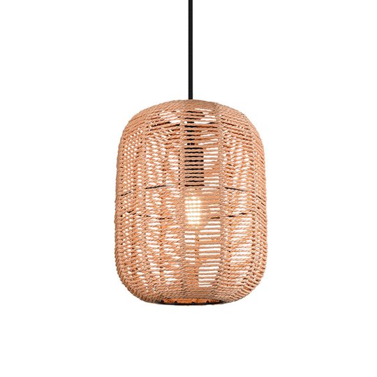 Riippuvalo Runa, sisalvarjostin, 1-lamp. Ø 25 cm