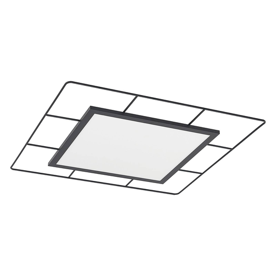 Lindby Khai-LED-kattovalaisin, Stepdim, 60 x 60 cm