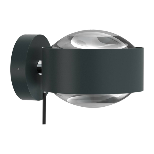 Puk Maxx Wall+ LED kirkas linssi antrasiitti/kromi
