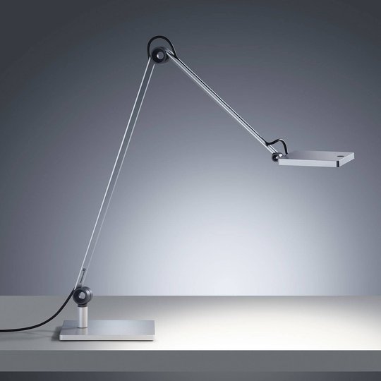 LED-pöytälamppu PARA.MI FTL 108 R hopea 940