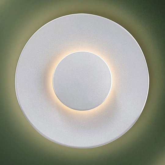LED-ulkoseinälamppu Piastra, valkoinen