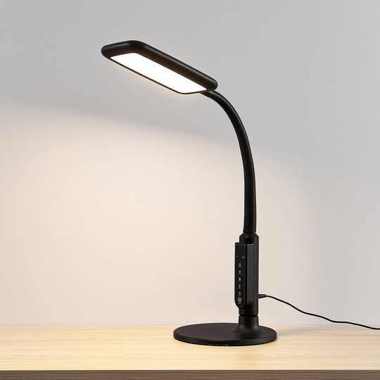 Arcchio Heimo -LED-työpöytälamppu, himmennys, CCT