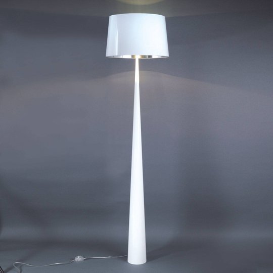 Totem LS -lattiavalo, kromattu, valkoinen
