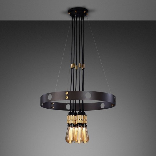 Buster + Punch Hero Light 100cm grafiitti/messinki