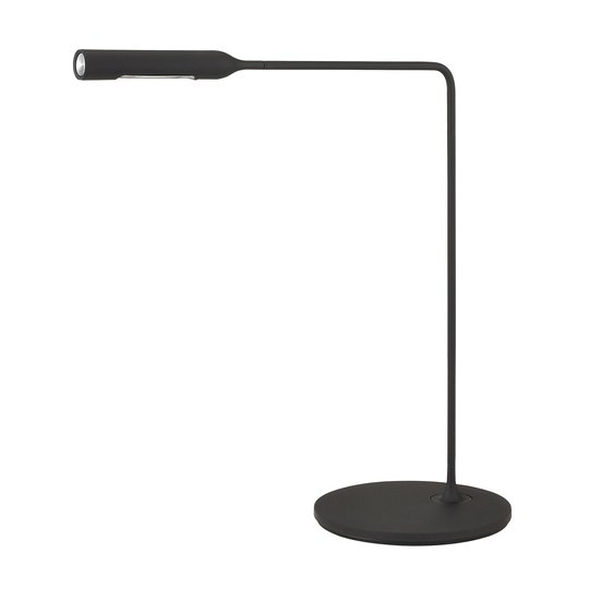 Lumina Flo -LED-pöytälamppu 3 000 K musta