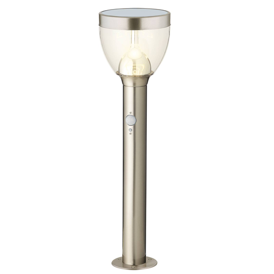 LED-aurinkopollarilamppu 894838 terästä, sensori