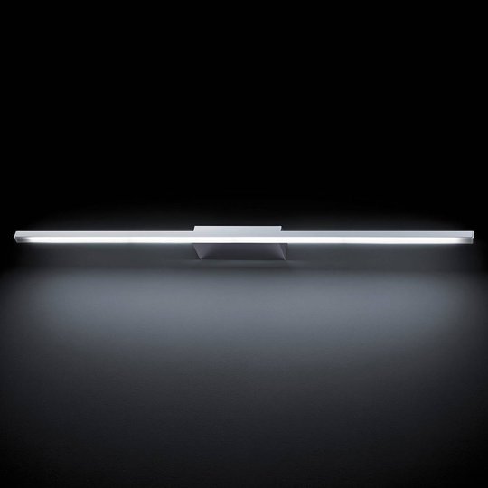 GROSSMANN Forte LED-seinävalaisin, kromi 93,6 cm