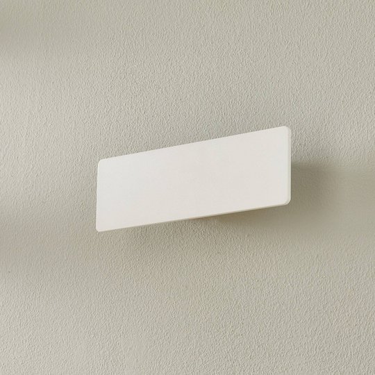 LED-seinävalaisin Zig Zag valkoinen, leveys 29 cm