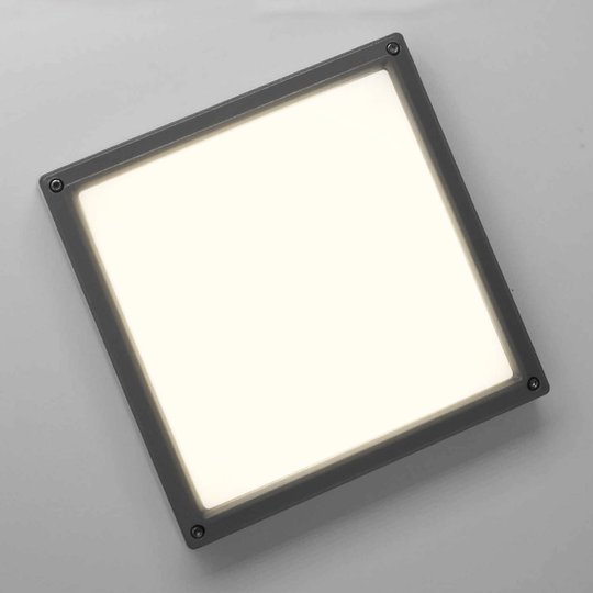 LED-seinävalaisin SUN 11, 13 W 3 K, antrasiitti