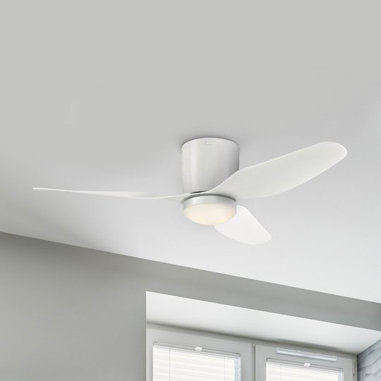 Westinghouse Carla -LED-kattotuuletin valkoinen