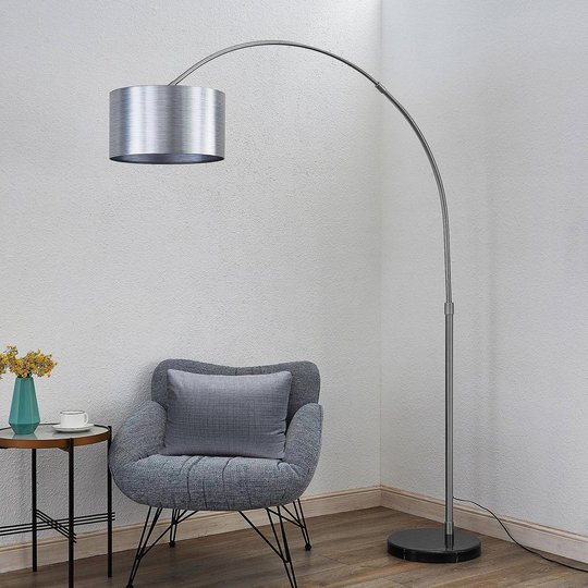 Lindby Dexin -lattiavalaisin, metalli-hopea